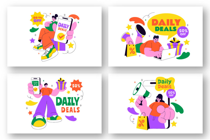 10-daily-deals-of-the-day-illustration