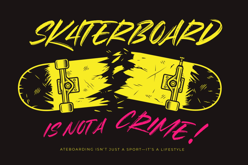 broken-khemory-display-brush-font