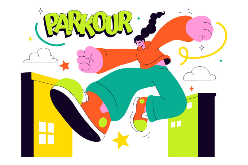 10-parkour-sports-illustration