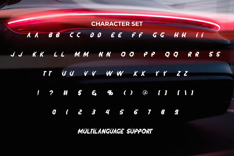 braking-drift-font