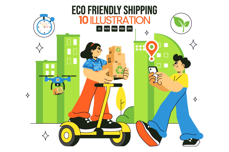 10-eco-friendly-shipping-service-illustration