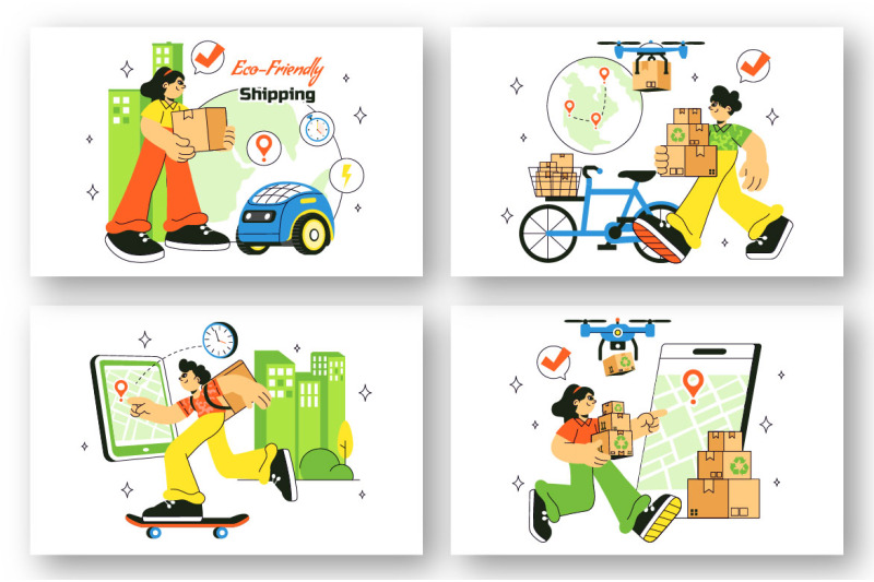 10-eco-friendly-shipping-service-illustration