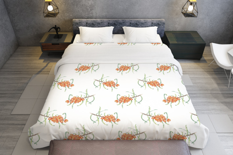 sea-buckthorn-watercolor-seamless-pattern-hand-drawn-png