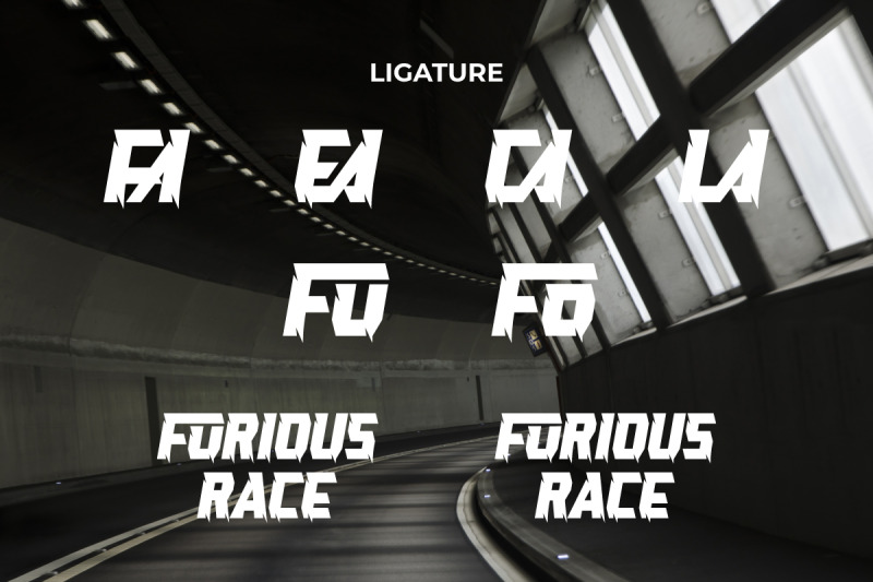 furious-race-font