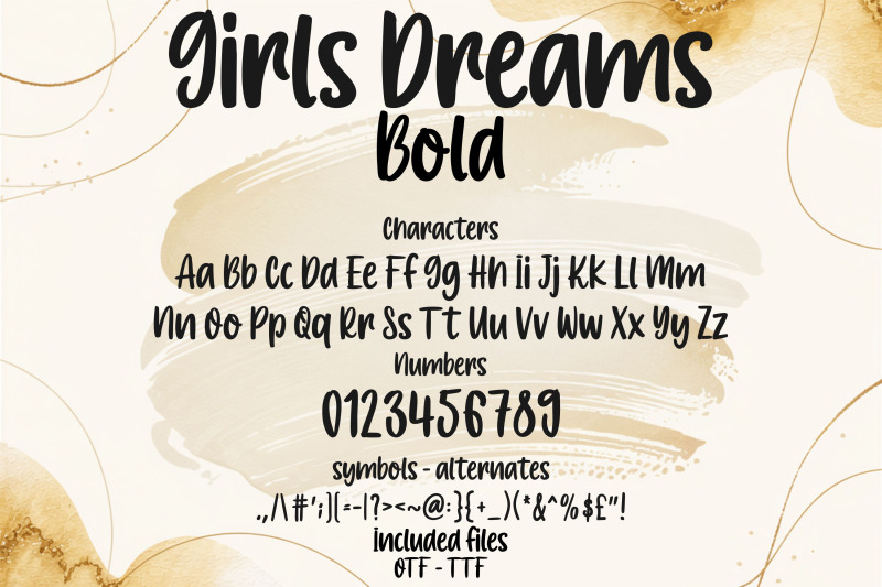 girls-dreams-font-family-cute-handwritten-font-bundle