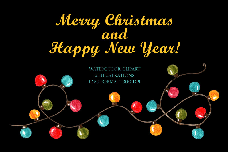 retro-christmas-garland-illustrations