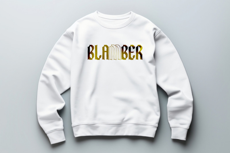 blamber-font