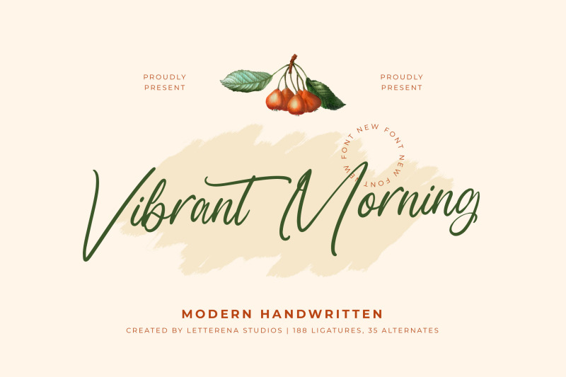 vibrant-morning-modern-handwritten-font