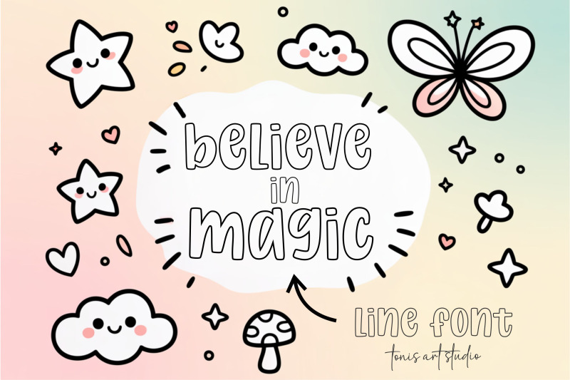 super-magic-font-bundle-bubbly-fonts-5-styles-handwritten