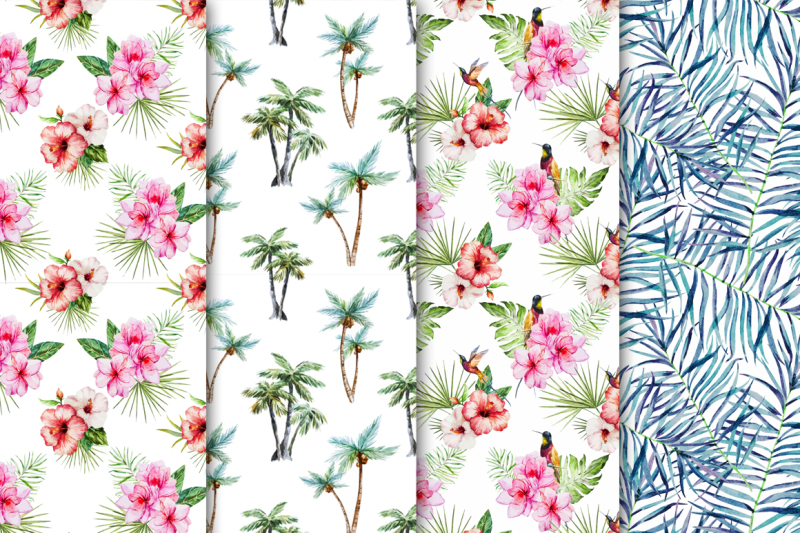tropical-patterns-vector