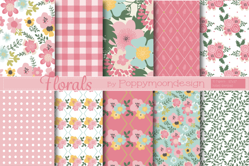 pretty-floral-papers