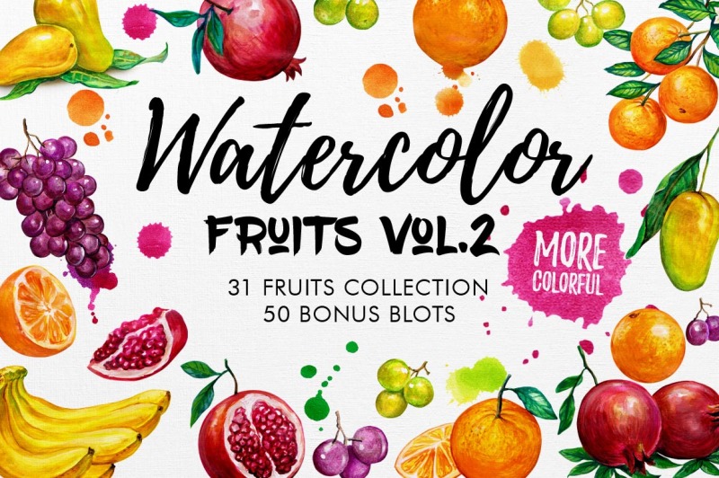watercolor-fruits-vol-2