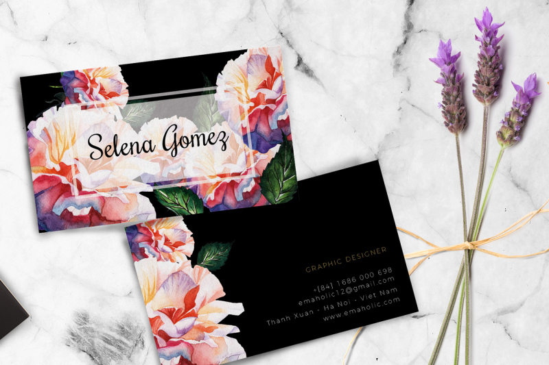 elegant-floral-business-card-template