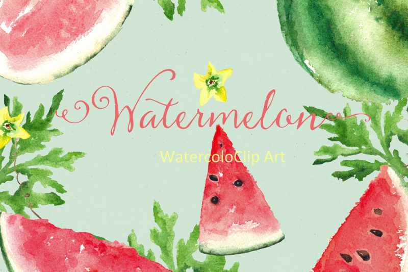 watermelon-watercolor-clip-art