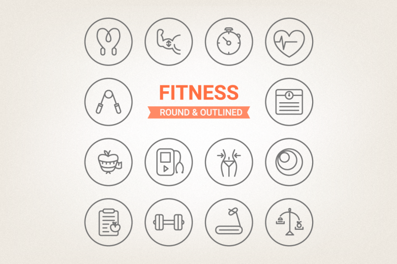 circle-fitness-icons