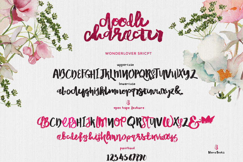wonderlove-typeface