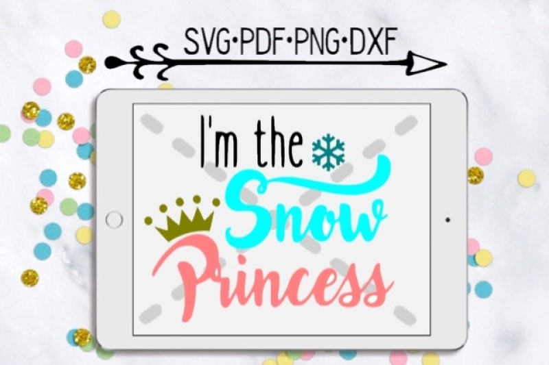 i-m-the-snow-princess-cutting-design