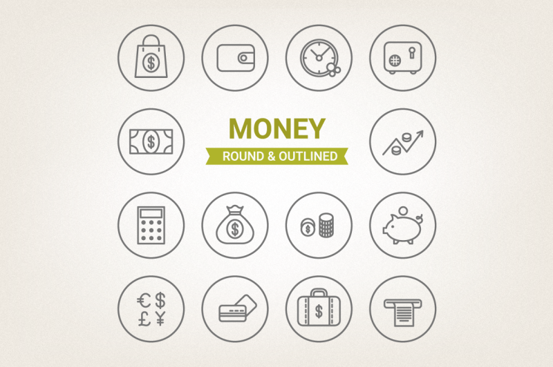circle-money-icons