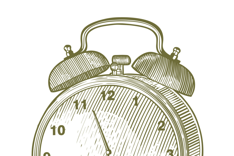 woodcut-clock-illustration