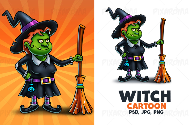 witch-cartoon-character-digital-painting