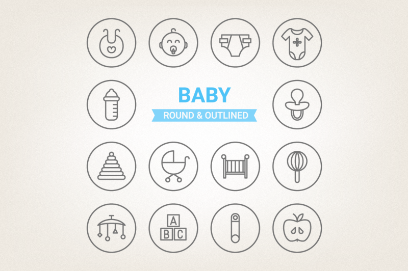 circle-baby-icons