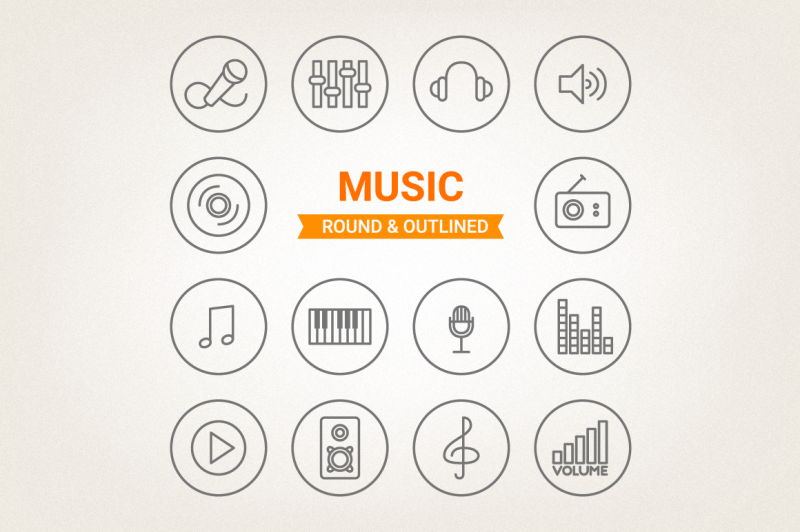 circle-music-icons