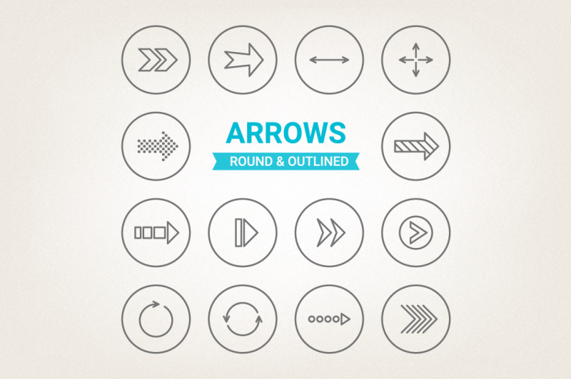 circle-arrows-icons
