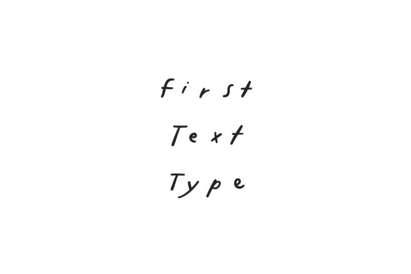 first-text