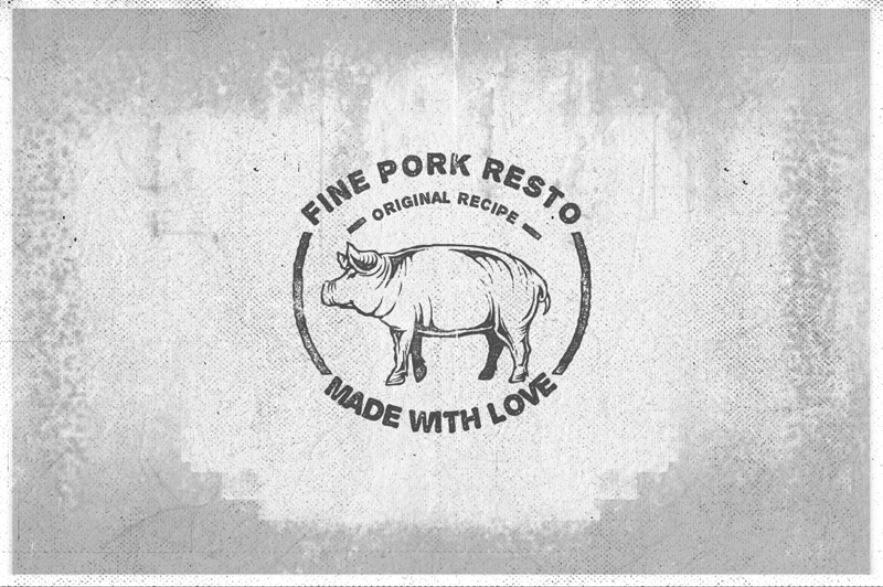 50-retro-food-logo