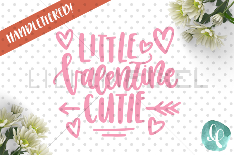Little Valentine Cutie / SVG PNG DXF By Lilium Pixel SVG | TheHungryJPEG