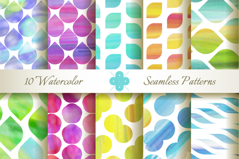 10-seamless-watercolor-patterns