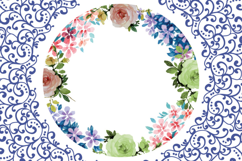 wedding-floral-frame