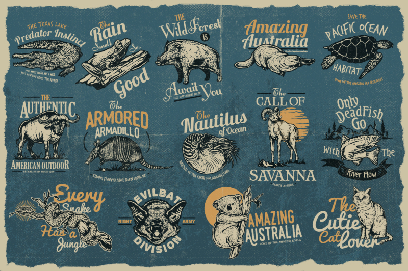 50-vintage-animal-logo