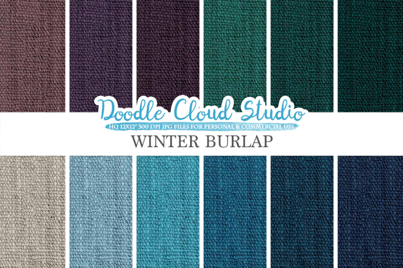 winter-burlap-fabric-digital-paper-pack-cool-colors-backgrounds-burlap-linen-jute-texture-instant-download-for-personal-and-commercial-use