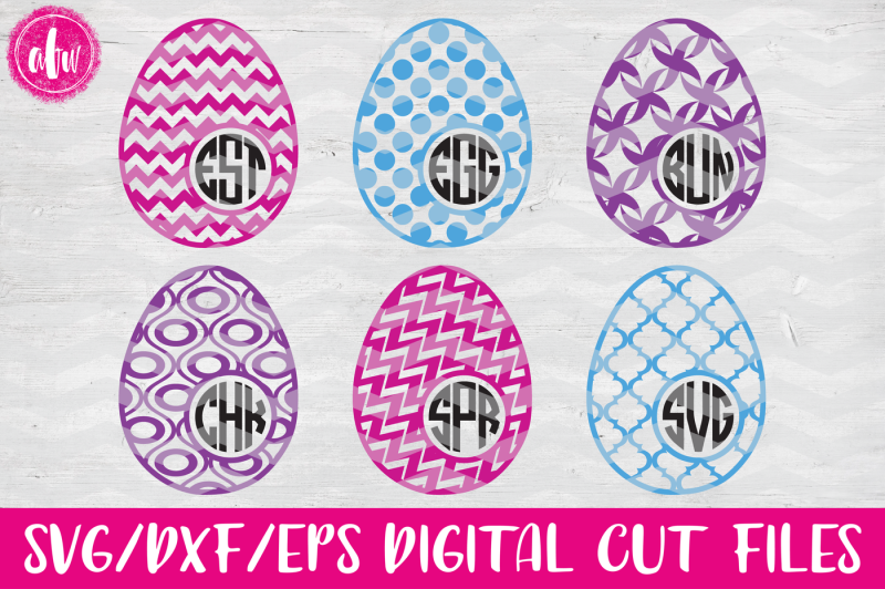 patterned-monogram-easter-eggs-set-1-svg-dxf-eps-cut-files