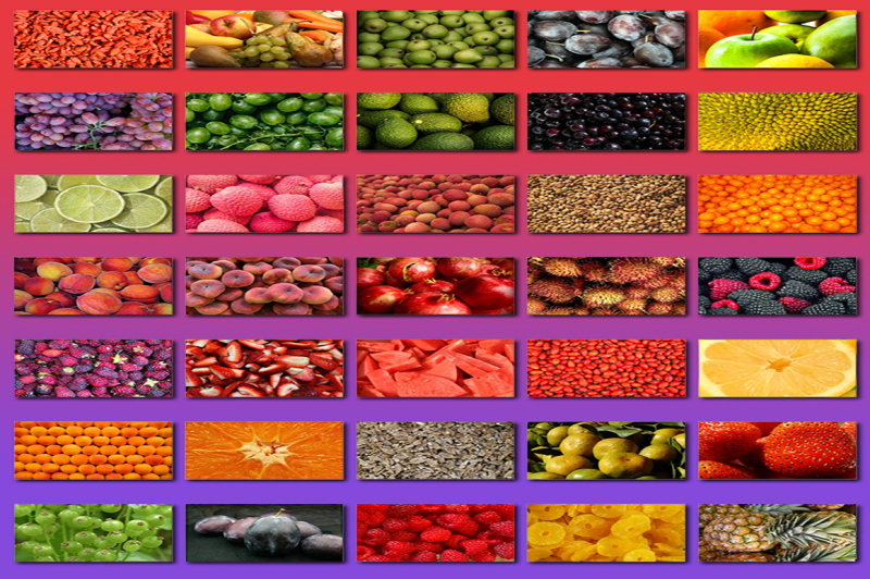 100-fruit-textures