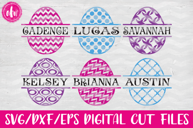 split-patterned-easter-eggs-set-1-svg-dxf-eps-cut-files