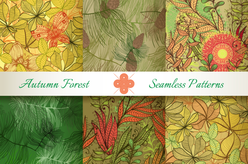 seamless-autumn-florals