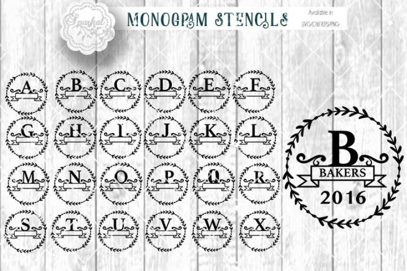 monogram-frames-svg-cut-files