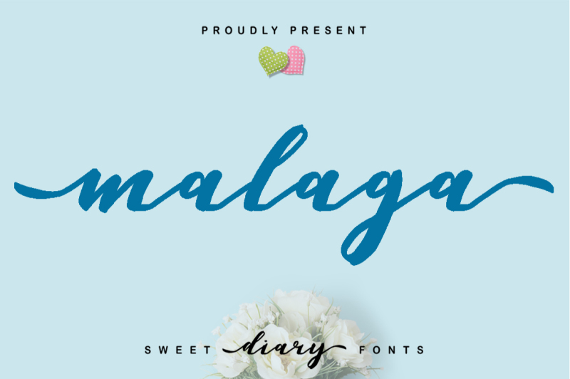 malaga-diary-a-sweet-diary-fonts
