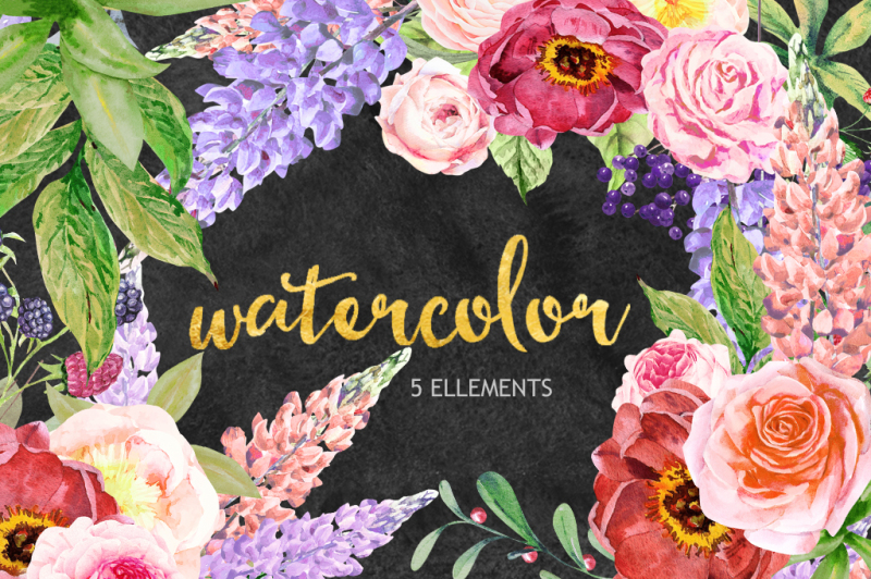watercolor-floral