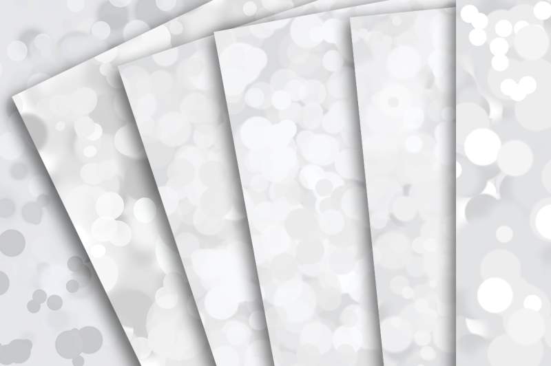 digital-paper-white-bokeh-patterns-confetti-glitter