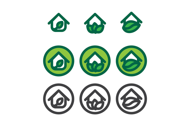 eco-house-symbol