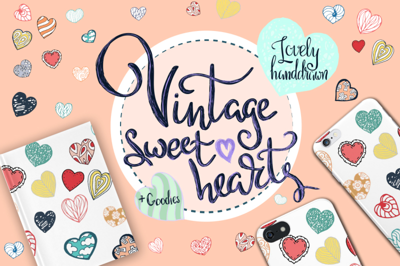 vintage-sweet-vector-hearts
