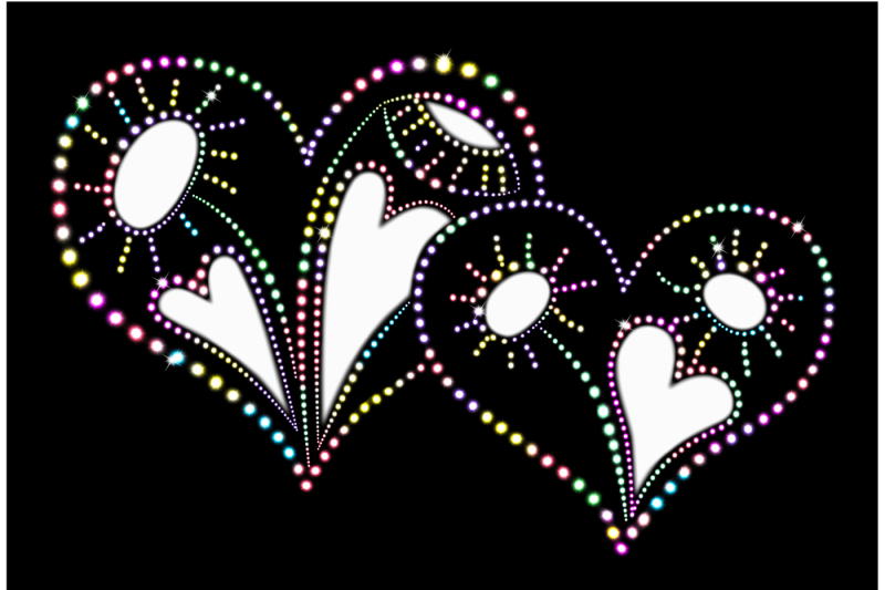 image-bright-glowing-heart-with-pattern-and-individual-elements-on-a-black-background-the-archive-contains-10-files-in-jpeg-format-300-dpi-color-and-black-and-white-images-to-design-and-work-in-excellent-quality