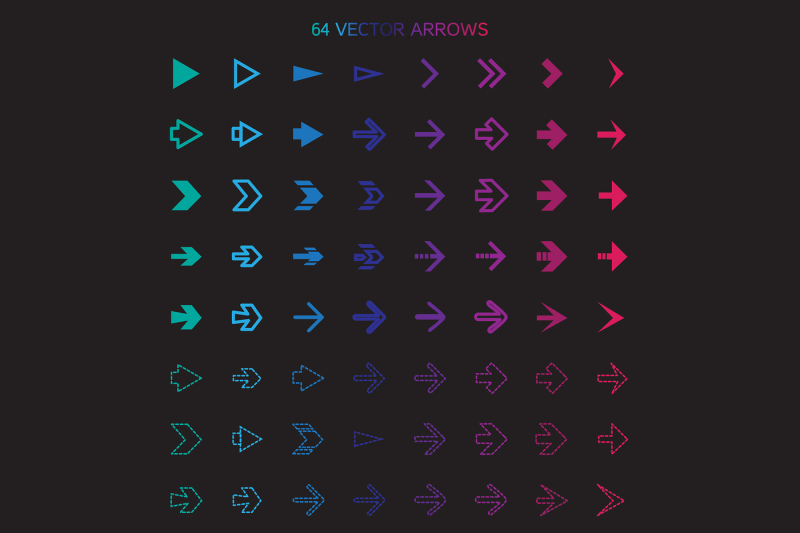 64-arrows