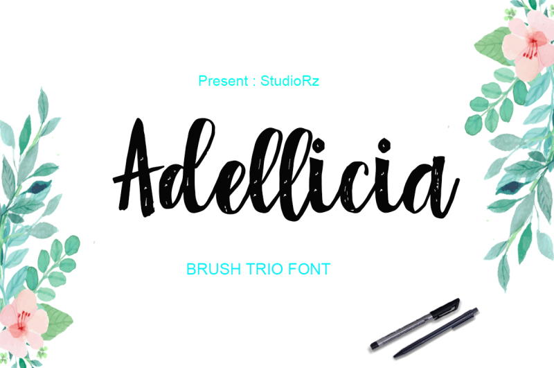 adellicia-trio-font