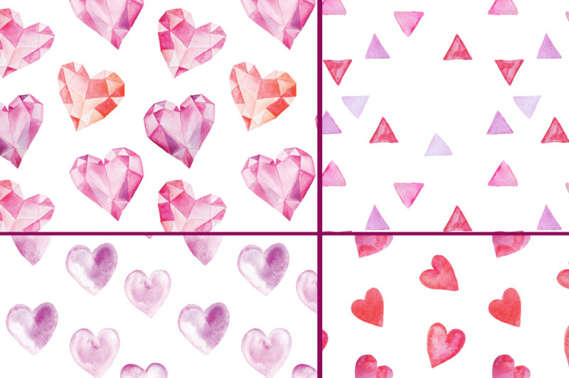 12-watercolor-valentines-patterns
