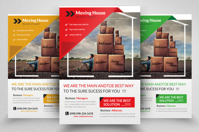 moving-house-service-flyer