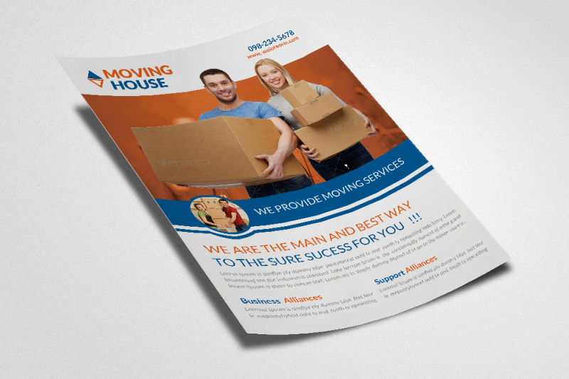 moving-house-service-flyer